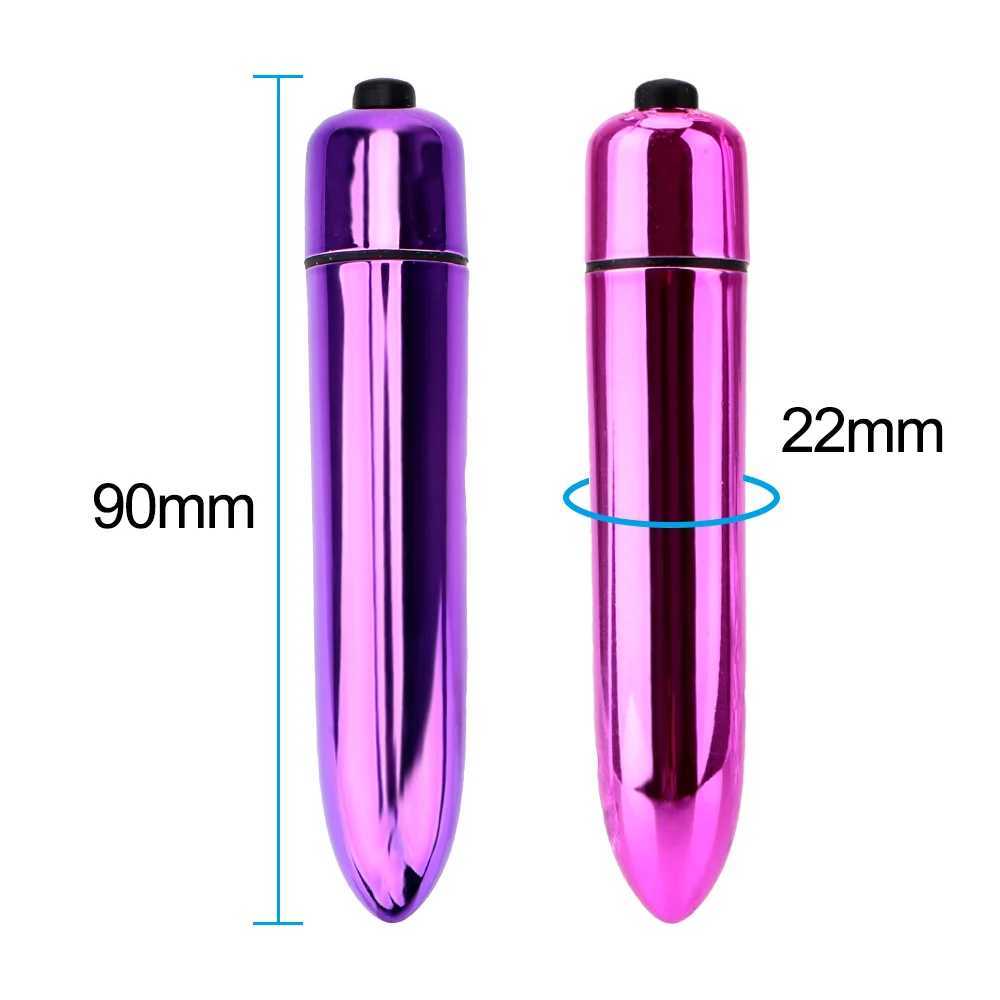 IKOKY 10 Speeds Bullet Vibrator Adult Sex Toys for Women Sex Products Mini G-spot Clitoris Stimulator Dildo Vibrator W250319