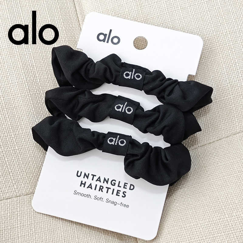 Hair Rubber Bands Headband Solid Color French Medium Hair Tie Rubber Band Fat Intestine H250318