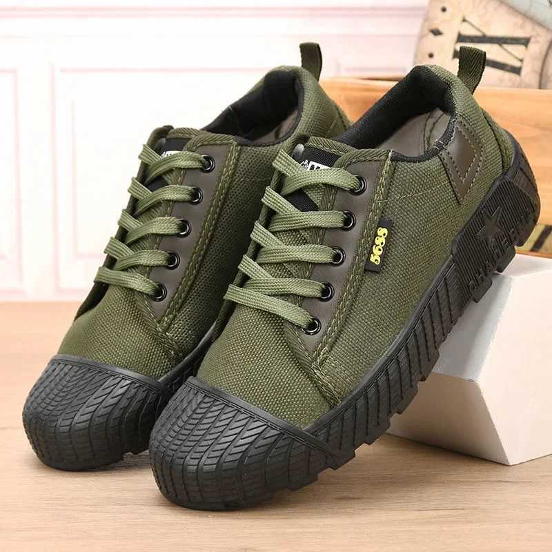 Mens Canvas Shoes Outdoor Work Shoes Non Slip Breathable Casual Sneakers for Men Soft Sole Wear-resistant Walking Flats Zapatos Z250319