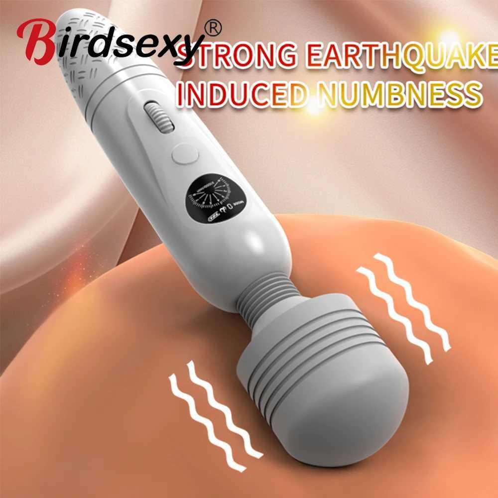 Powerful AV vibrator magic wand fake penis sex toy adult female G-spot massager clitoral stimulator female masturbation product W250319