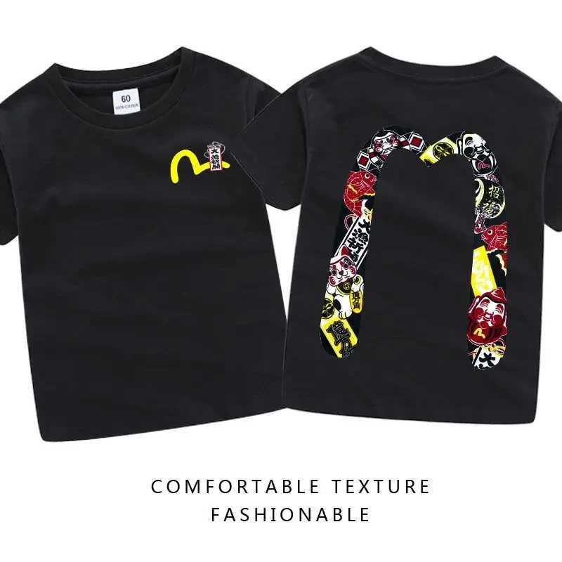Japanese elemental pattern printed T-shirt for mens fashion Harajuku high-end brand casual pure cotton womens Y2K top-level T-shirtT250318