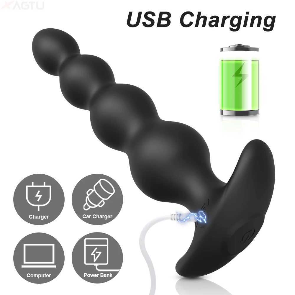 Application control anal vibrator male prostate massager wireless Bluetooth hip plug vibration adult sex toy W250319