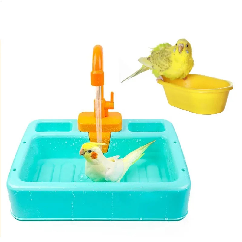 Parrot bathtub birdcage parrot 250318