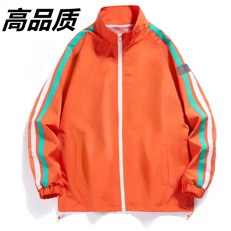 Mens spring and autumn highquality jackets windproof trend loose winter baseball clothing 250317