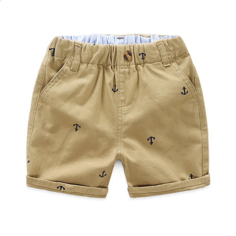 Baby Boy Shorts Korean Kids Girl Short Jeans Pants Preppy Style Kids Leisure Short Pants 2-7T 250319