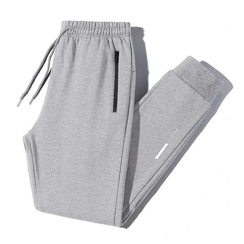 2024 Mens Pant Fleece Lined Brushed Warm Sport Sweatpants Male Winter Jogger Trouser Sweat Sportswear Big Size Large Plus Thick X250319