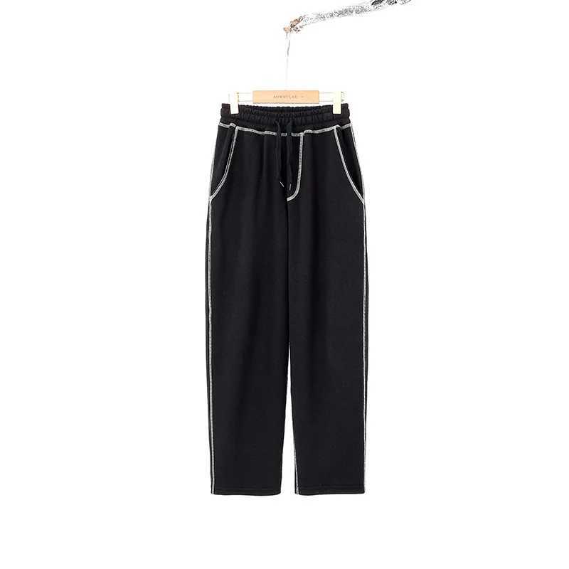Youth boys sports pants casual loose straight pants childrens spring and autumn 2025 new cotton daily full set of childrens sports pantsT250318