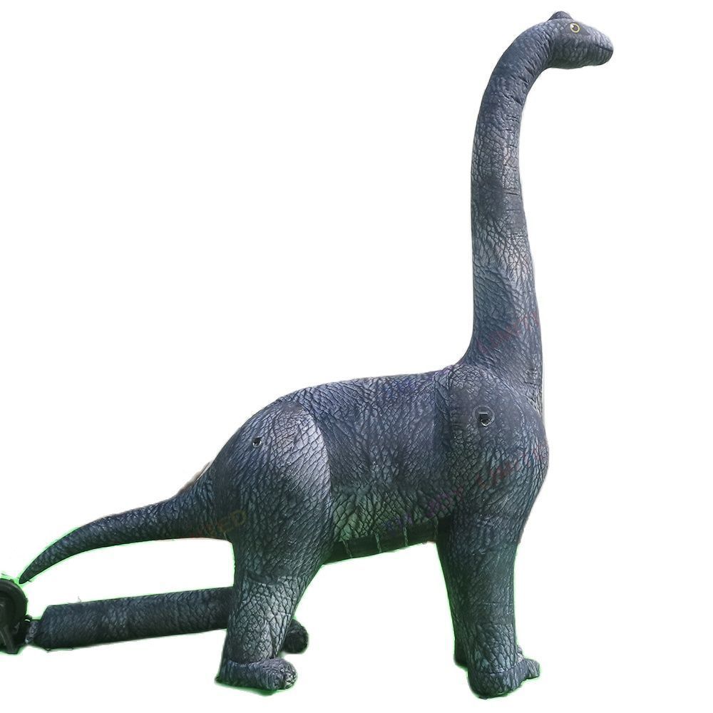 12m height (40ft) with blower Outdoor Giant Dinosaur Inflatable Long Neck Dinosaur Model for Halloween Party free ship to door