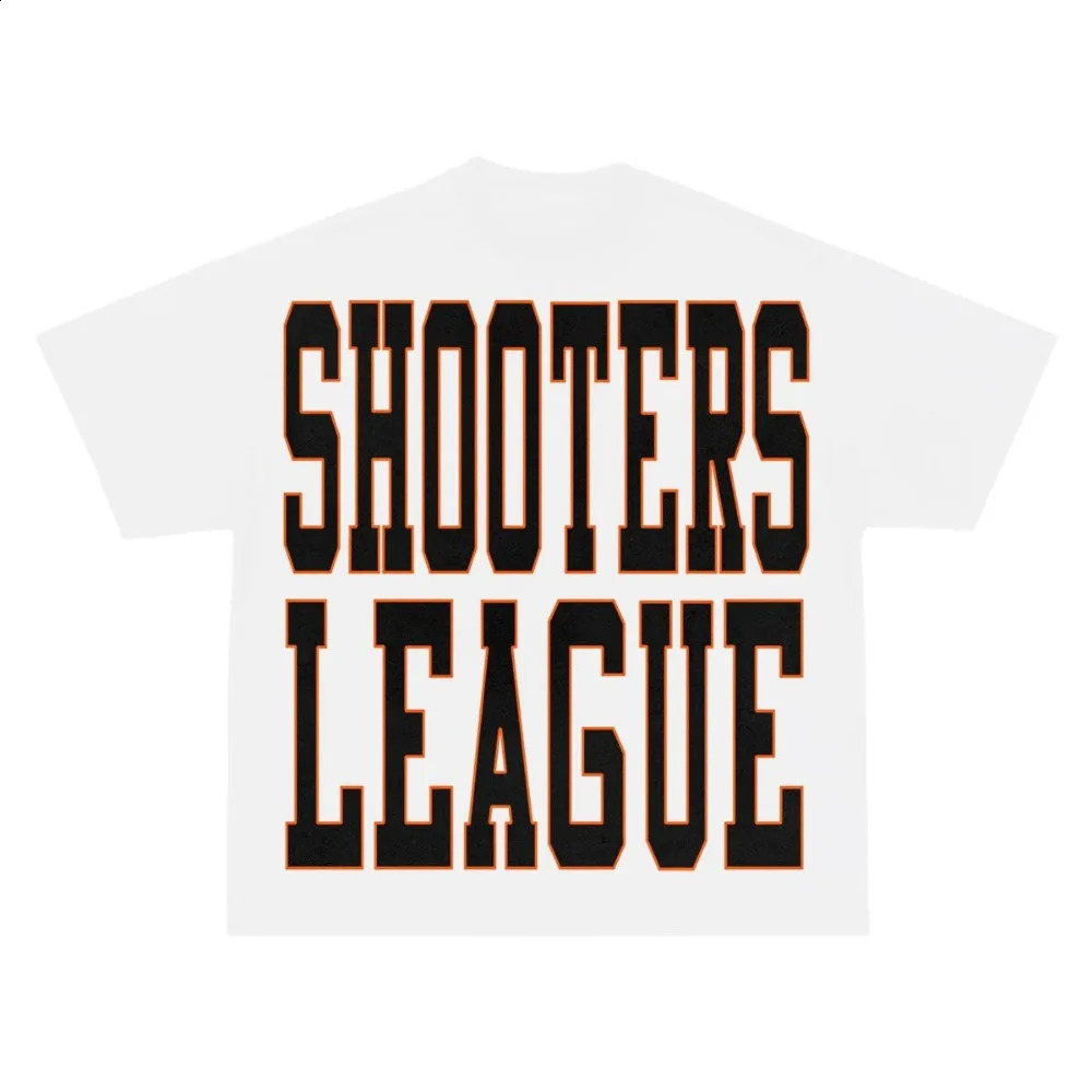 American Fashion Love Sucks Shooters Oversized TShirt Mens Y2K Street Tshirts HipHop Harajuku Loose Casual Couple Clothes 250319