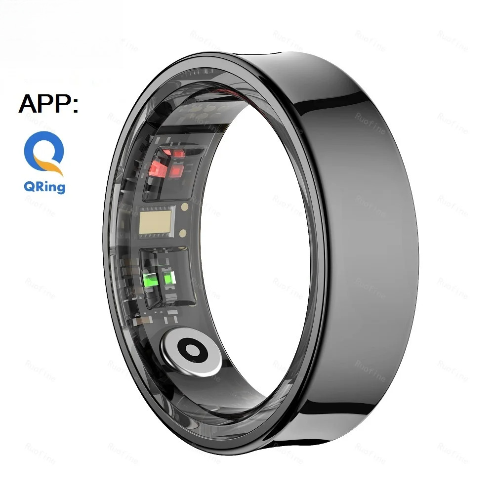Qring R09 R06 Fiess Tracker Waterproof Connected Ring Man Remote Control Electronic Swimming Pool New Arrival Smartring 2024