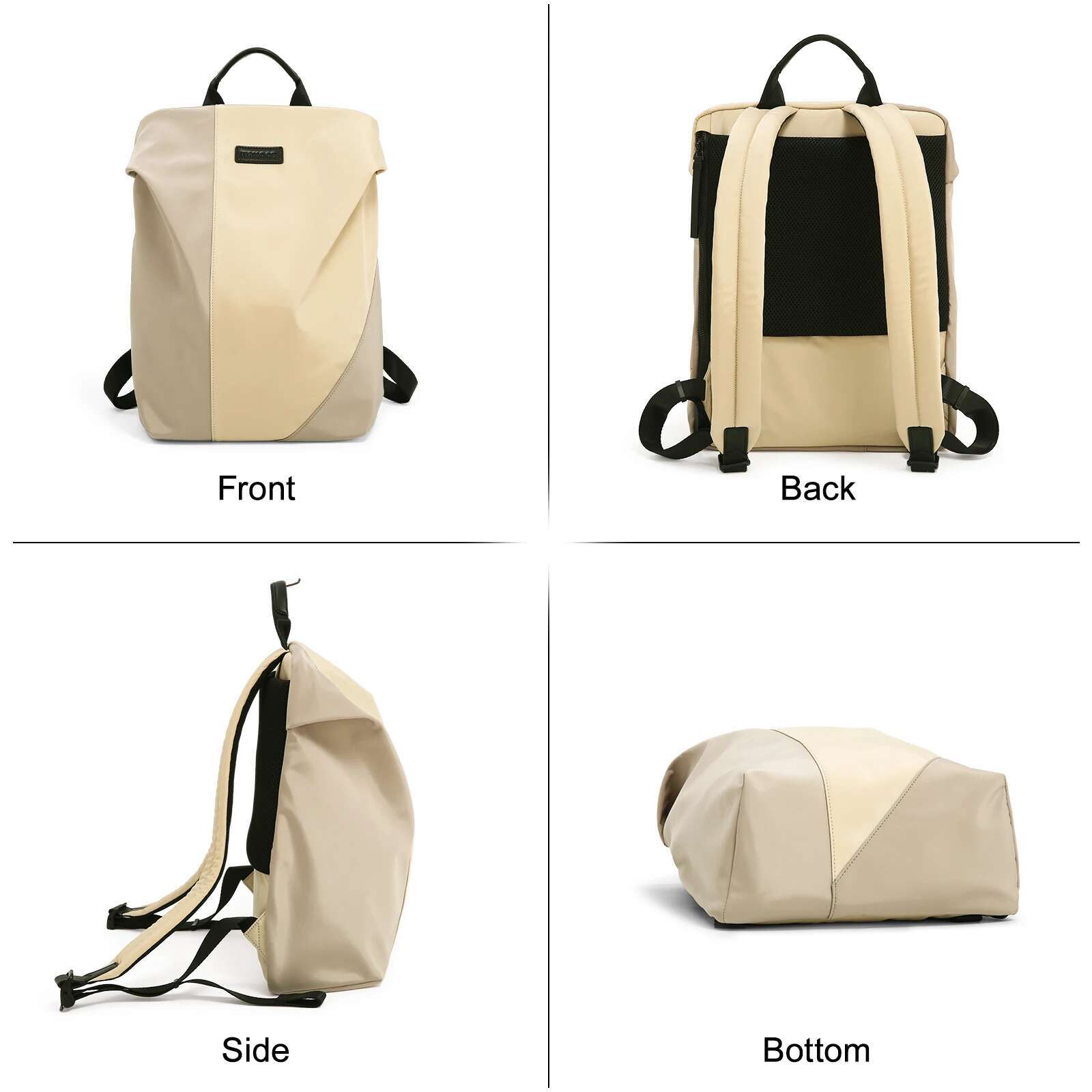 ITAMOOD Large Capacity Texture Shoulder Bag, Multifunctional Waterproof Fashion Backpack, Daily Travel Applicable Bag