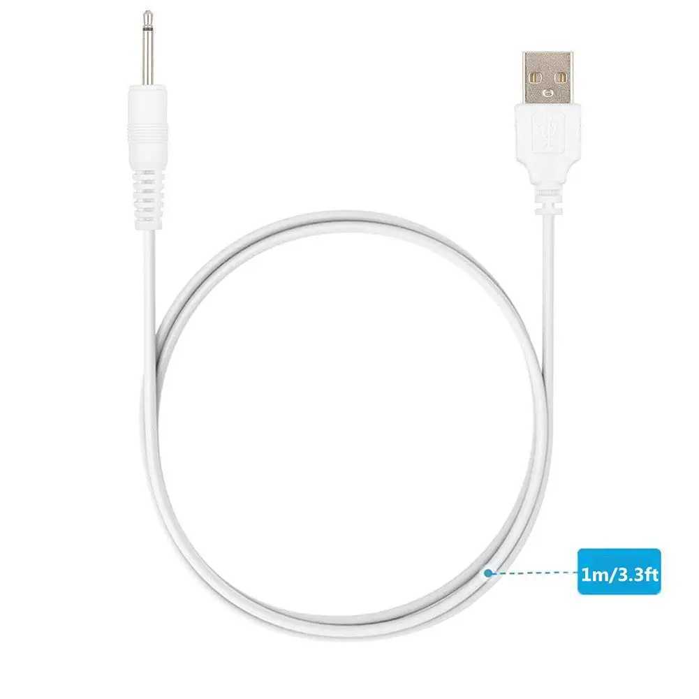 USB DC2.5 vibration charger cable charging cable used for charging adult sex toys female massage accessories universal power supply W250319