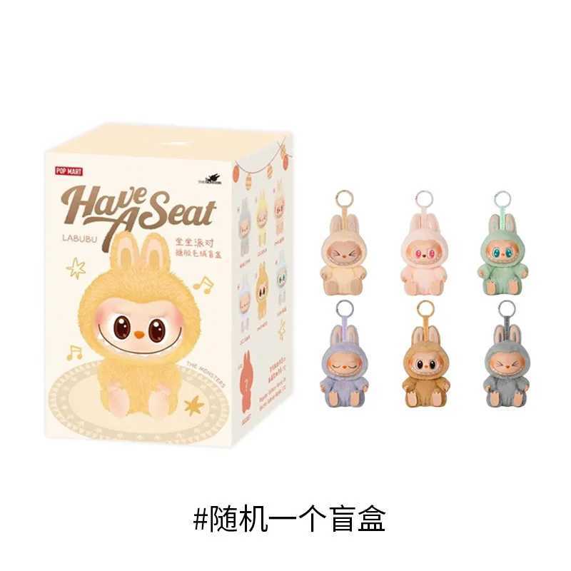 popmartlabubu gift Labbu vinyl doll clothing doll key chain play blind box X250318