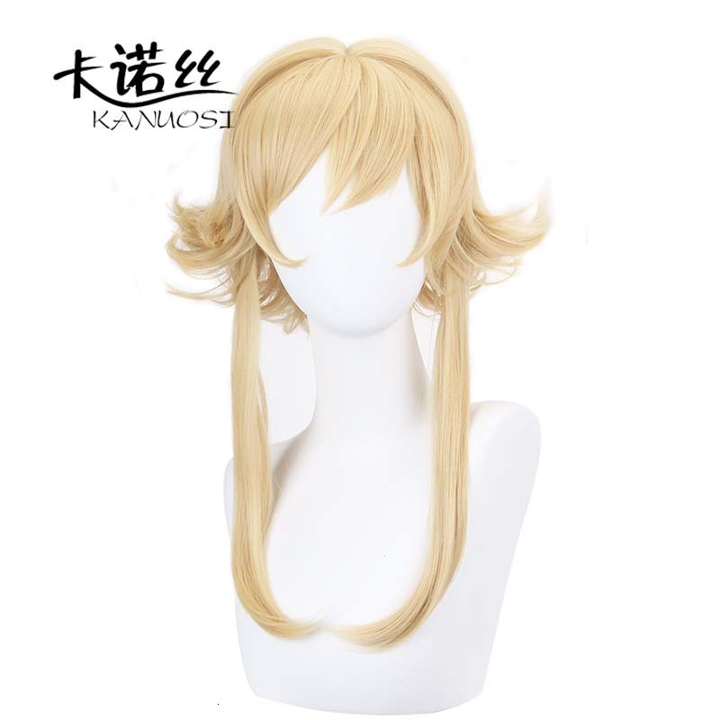 Kano Genshin Impact Traveler Girl Ying Sister Game Character Cosplay Wig