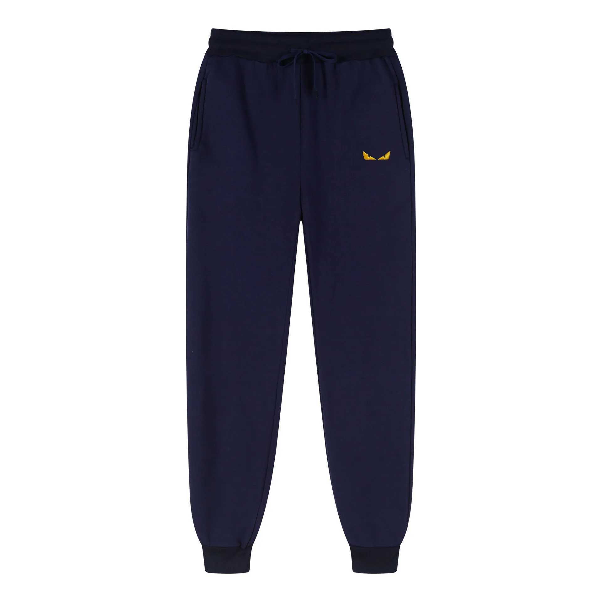 Hot selling sports sweatpants high-quality mens little monster eyes embroidered sweatpants high-quality 300g sports pants X250319
