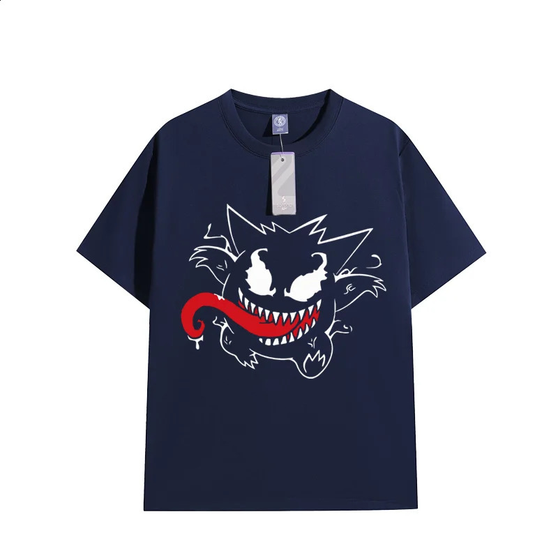 High quality loose fit suitable for European sizes 100 pure cotton printed fashionable mens and womens Tshirts short sleeves summer 250319