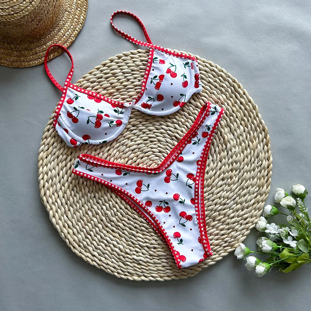 Push Up Bikinis 2024 Sexy Women Swimsuits Swimwear Female Brazilian High Cut Bikini Set Bathing Suit Swimming Suits Beachwear 250317