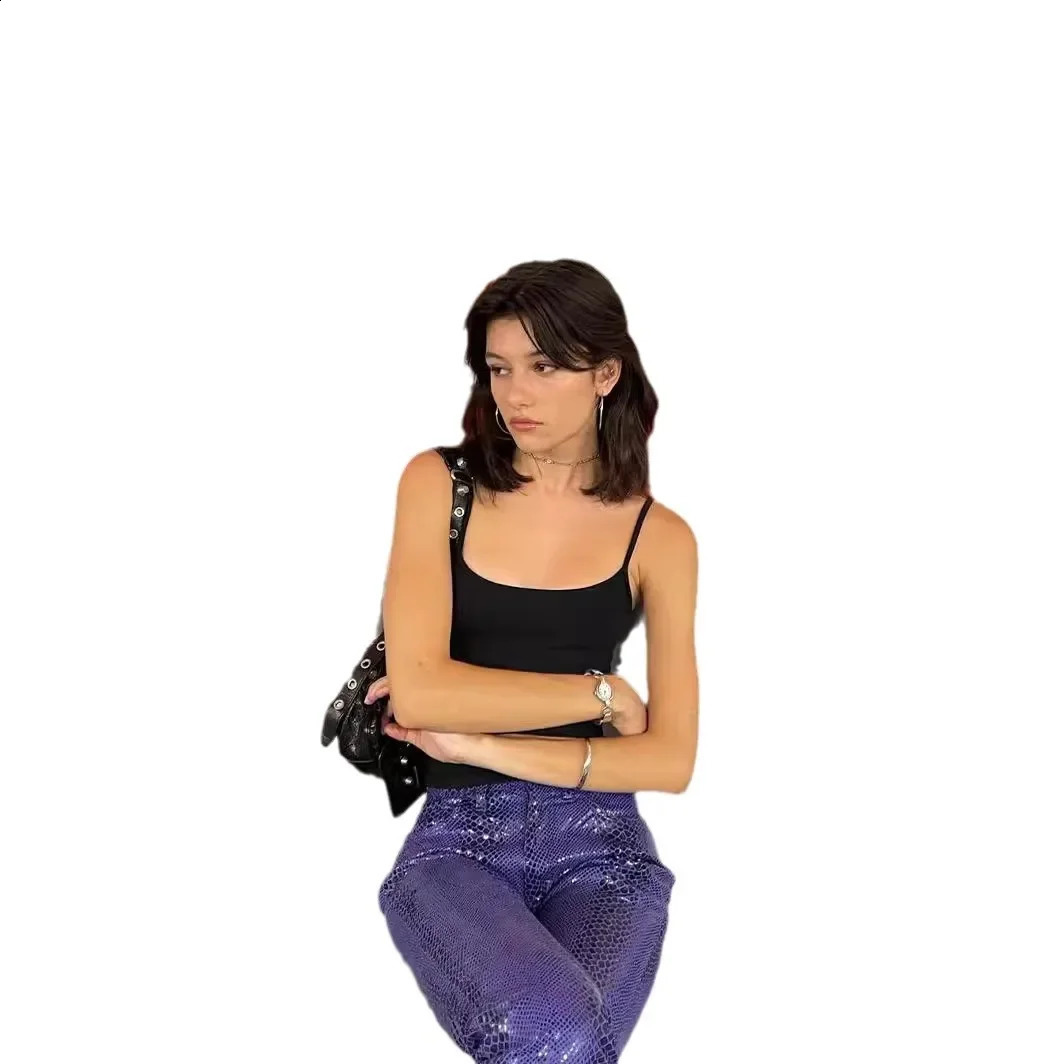 Stock Available Tank Spicy Basic Elastic Quick Dry Top Fitness Vest Inner Base Layer Small Tank Mixed Fabric 250314