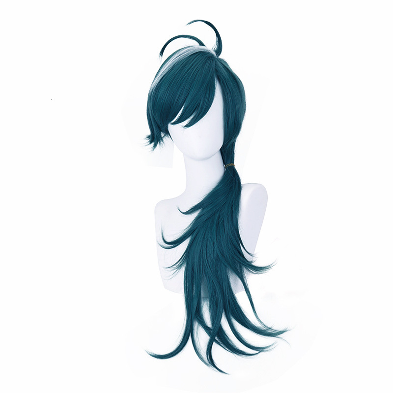 Cano Genshin Impact, Kaya Cosplay Wig, Westerly Knights, Layered And Dyed Long Hair Style