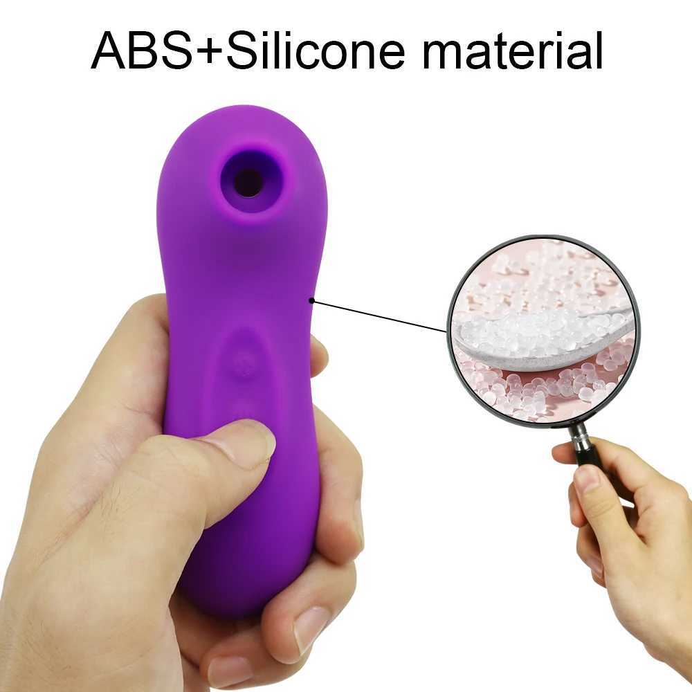 Female Sex Sucking Toy Vibrators Powerful Clitoris Sucker Blowjob Tongue Stimulator Nipple Vagina Pussy Pump Sex Toys for Women W250319