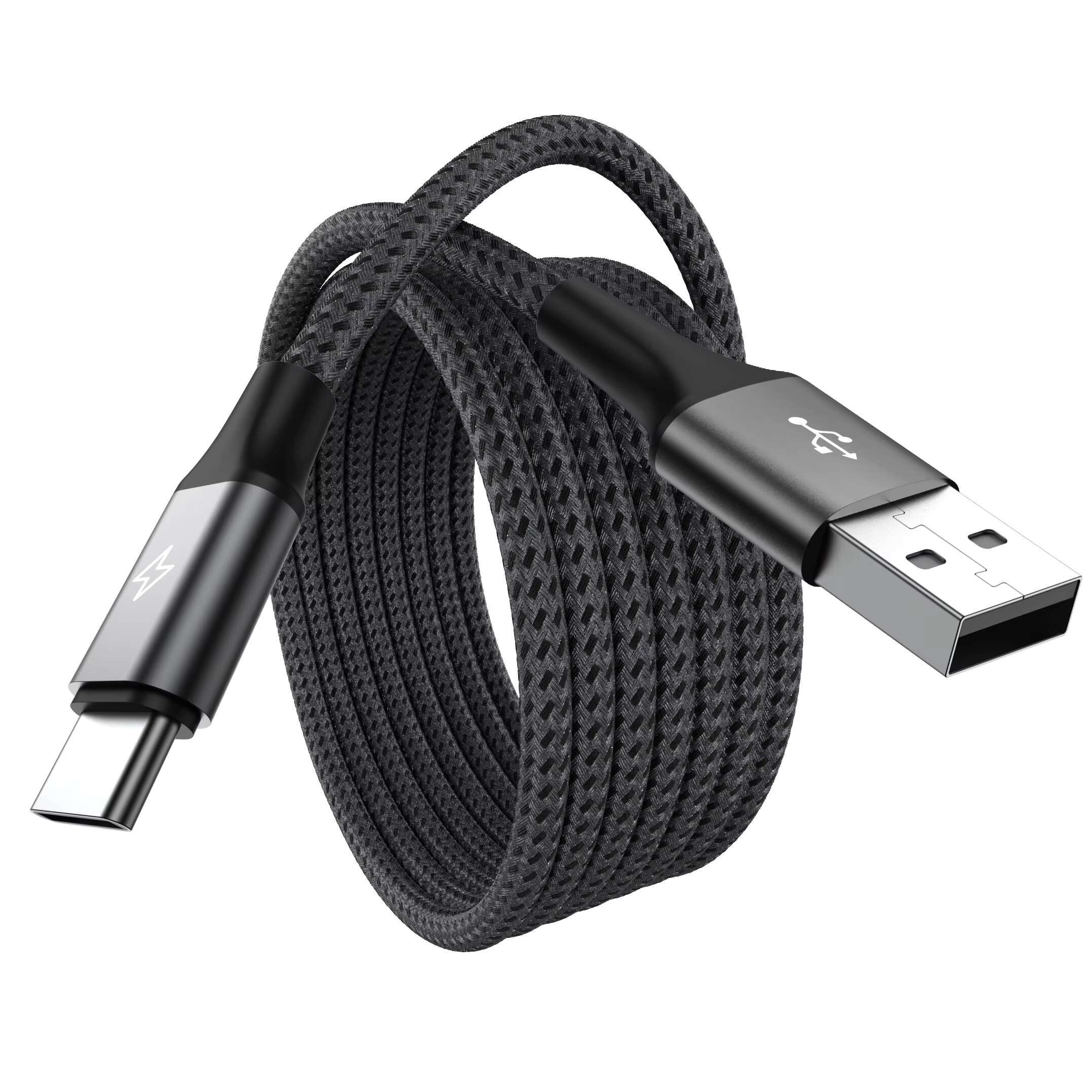 UNIEAN Wholesale 2M 3M USB a 2.0 to 5V 2A Type C Usb Fast Charging Cable Data Cables for Iphones 15 Pro Max