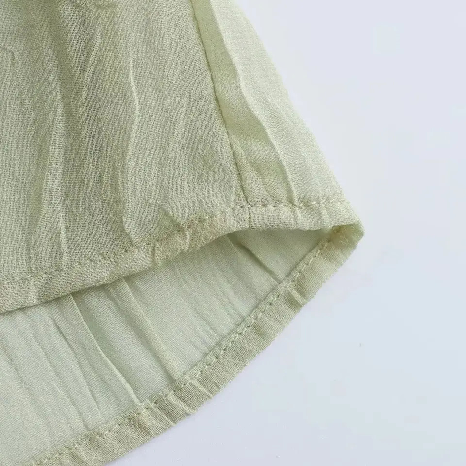 Trafshe Ruffles elegant summer shirts and long sleeved tops for womens vintage clothing 3897052 250312