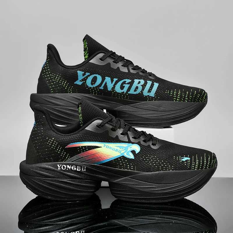 Marathon air cushion carbon board sports running shoes for men breathable and lightweight comfortable for women Non skin professional sports shoes Z25
