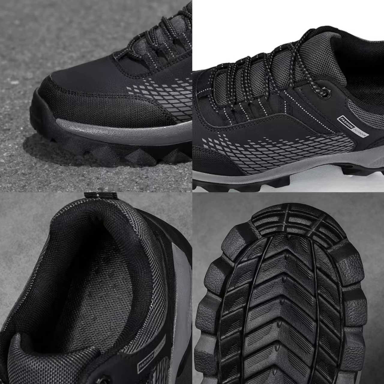 Mens Shoes Outdoor Sneakers Comfortable Lightweight Hiking Shoes Waterproof Casual Shoe Non Slip Men Running Shoes Plus Size 46 Z250319