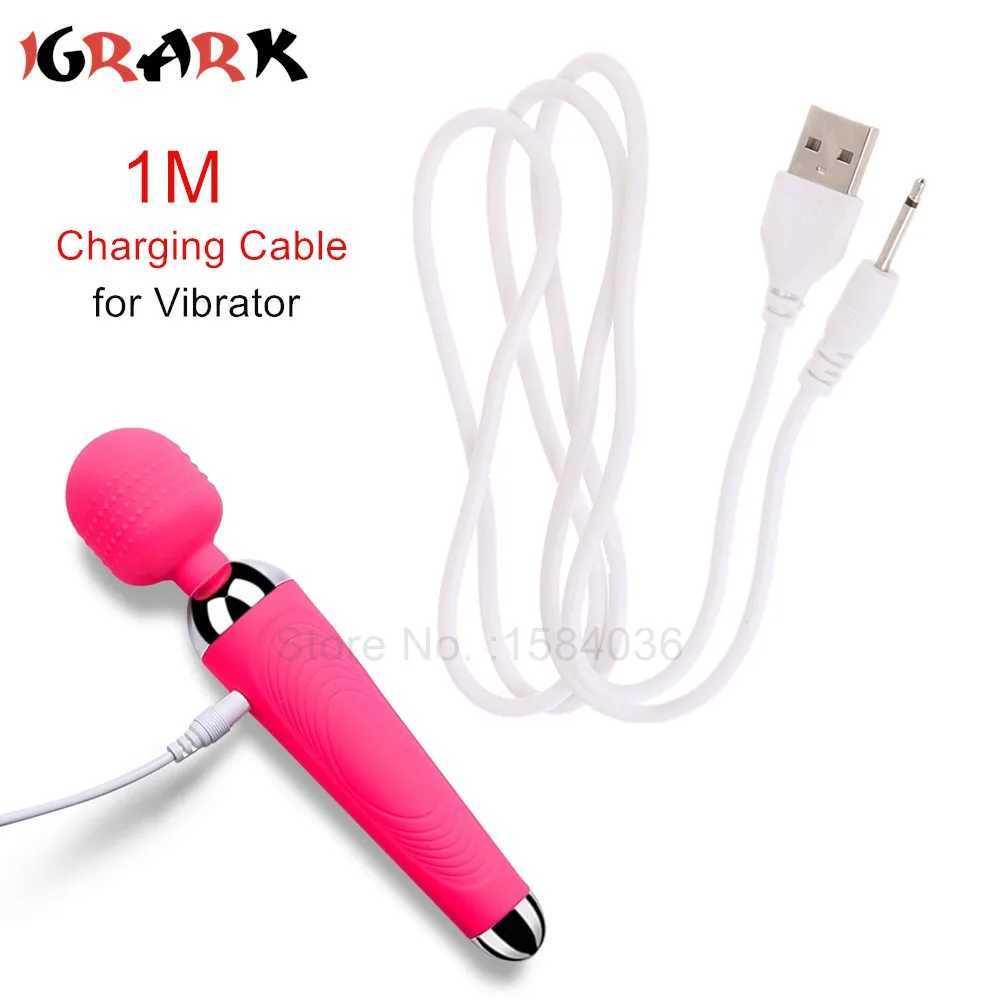USB DC2.5 vibration charger cable charging cable used for charging adult sex toys female massage accessories universal power supply W250319