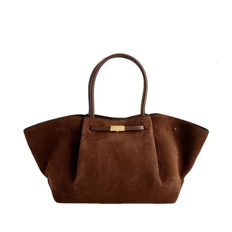 New Large Capacity Women's Single Shoulder Tote Bags Simple Temperament Senior Sense Crossbody Bag