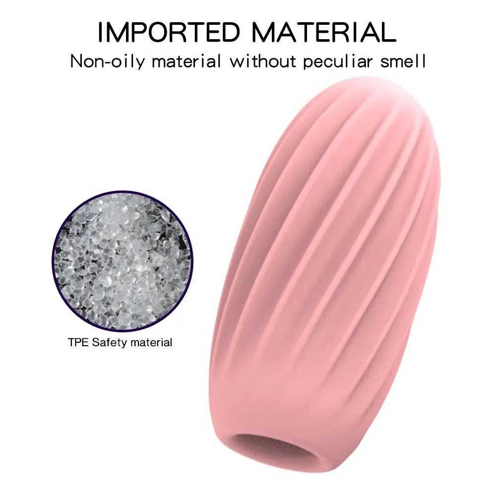 Male Masturbator Cup Realistic Vagina Anal Soft Tight Pussy Erotic Adult Sex Toys For Men Portable Pocket Glans Masturbation EggXJ250319