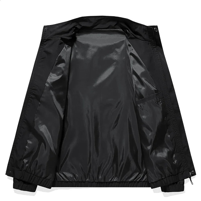 Plus Size 8xl 7xl Men Jacket Coats Spring Autumn Outdoor Windproof Black Gray Green Large 6xl 5xl Causal Windbreaker 250317