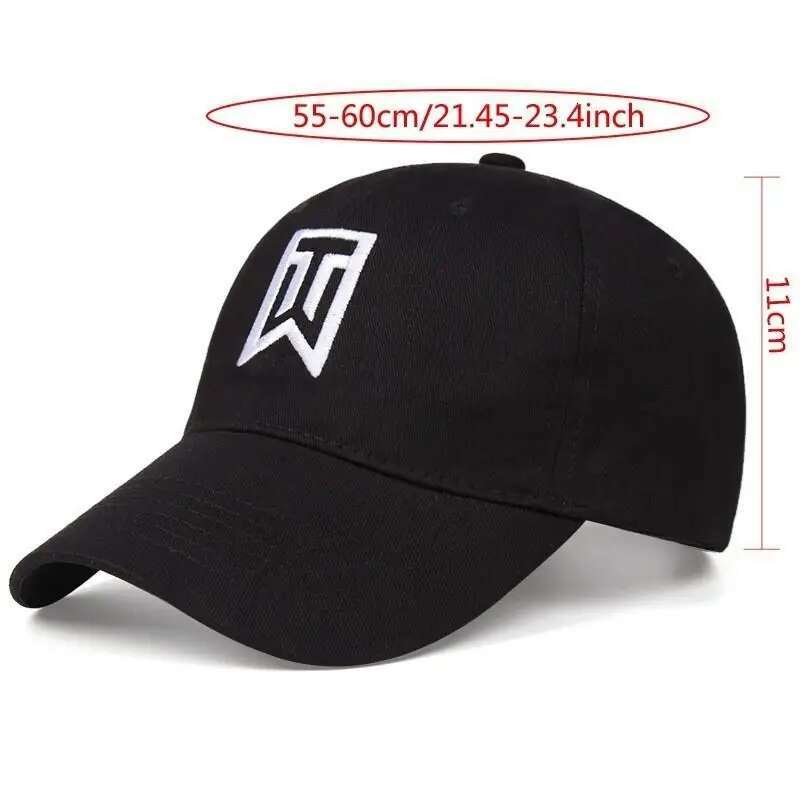 Tiger Woods Hip Hop Cotton Daddy Adjustable Turning Baseball Cap Outdoor Sports Truck Driver Hat