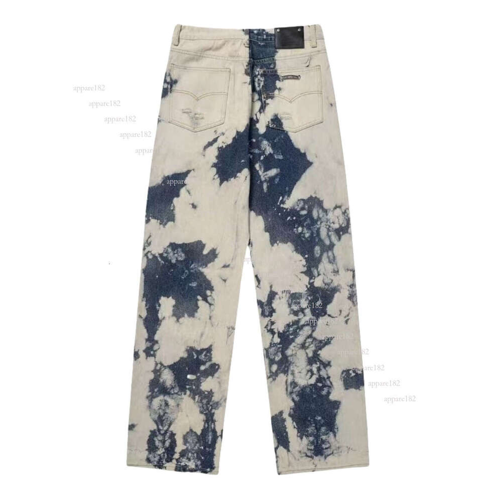 designer chrome jeans clothe pants for men high quality CH brand pure cotton luxuryuu denim jean women hiphop casual long pant 5s dc 09 e4
