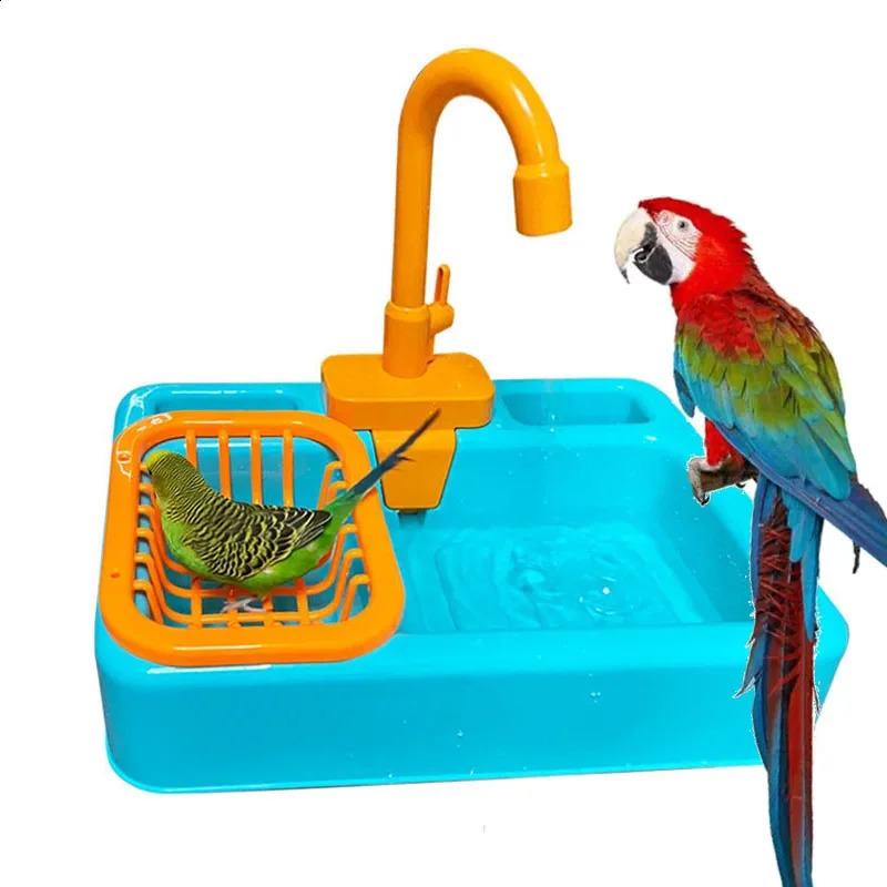 Parrot bathtub birdcage parrot 250318