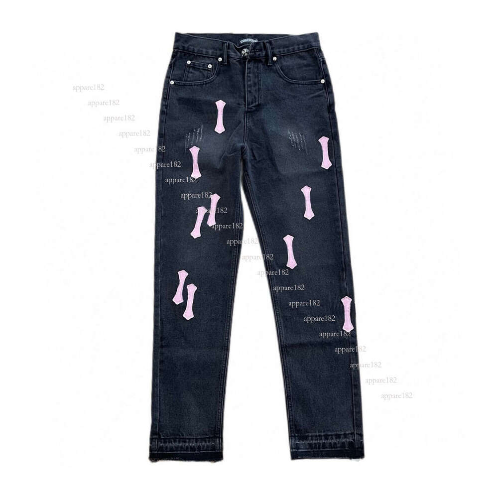 designer chrome jeans clothe pants for men high quality CH brand pure cotton luxuryuu denim jean women hiphop casual long pant 5s dc 09 e4