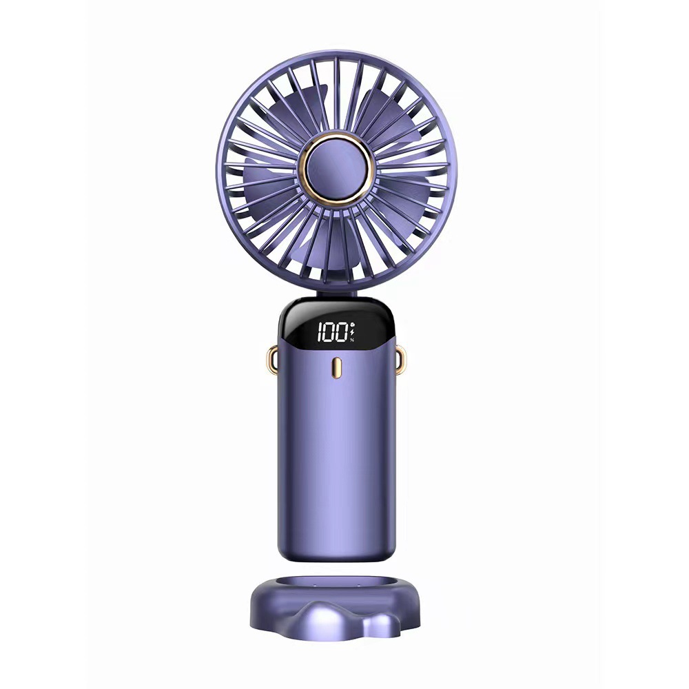 2025 Electric Fan Portable Air Conditioner Mini Cooler Rechargeable Neck Fans for Home Free Shipping Hand Usb Conditioning Blades 18000mah battery
