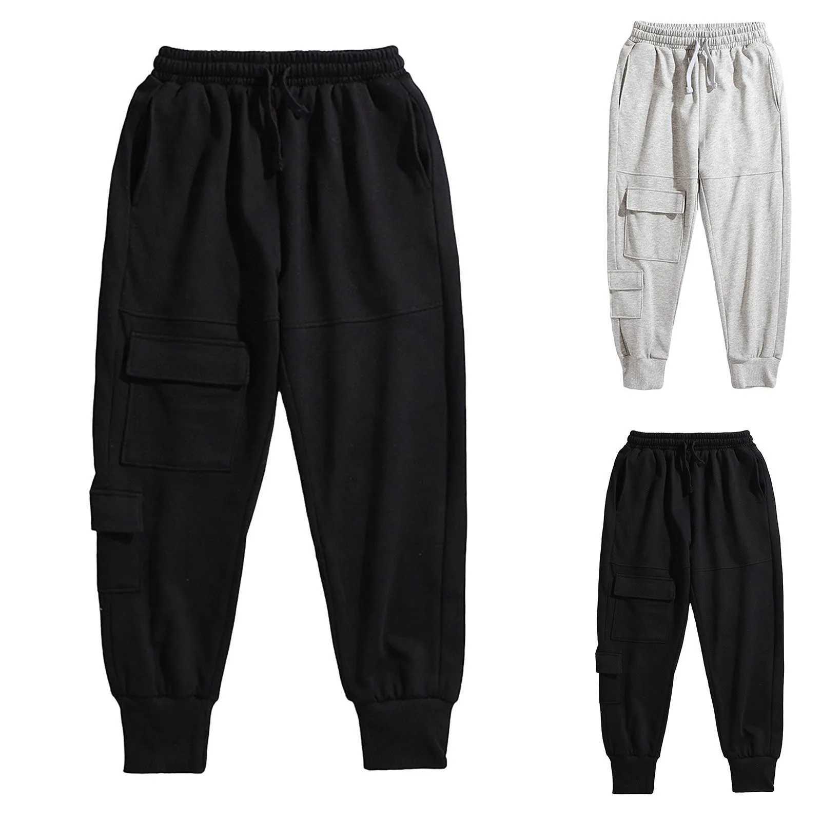 Boys school uniform pants boys sports pants casual pants with loose cuffs solid color boys sports pants baby pants 6-month-old boysT250318