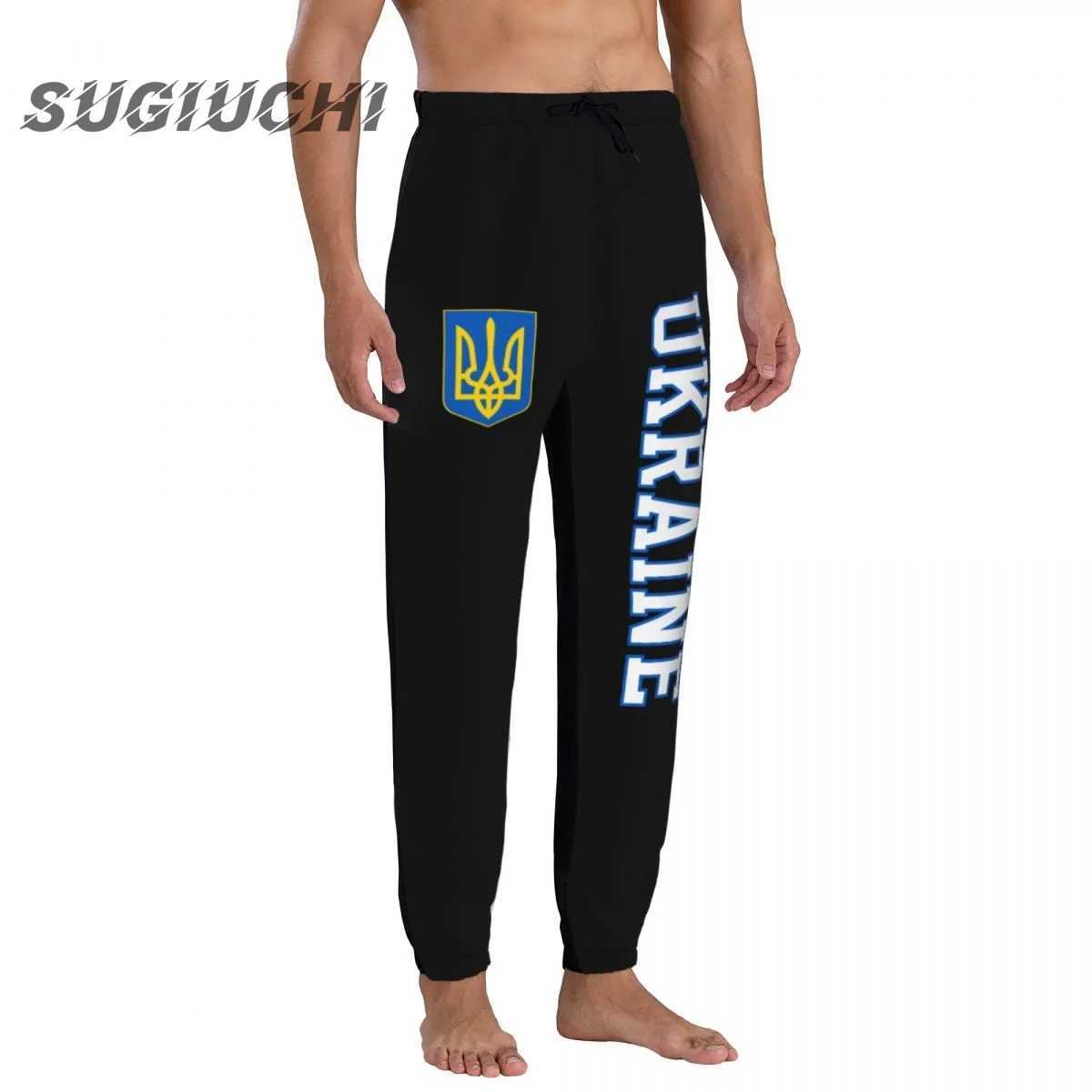 Ukraine Country Flag Mens sweatpants mens pants joggers jumpsuit track sweat fitness fleece tactical casual X250319