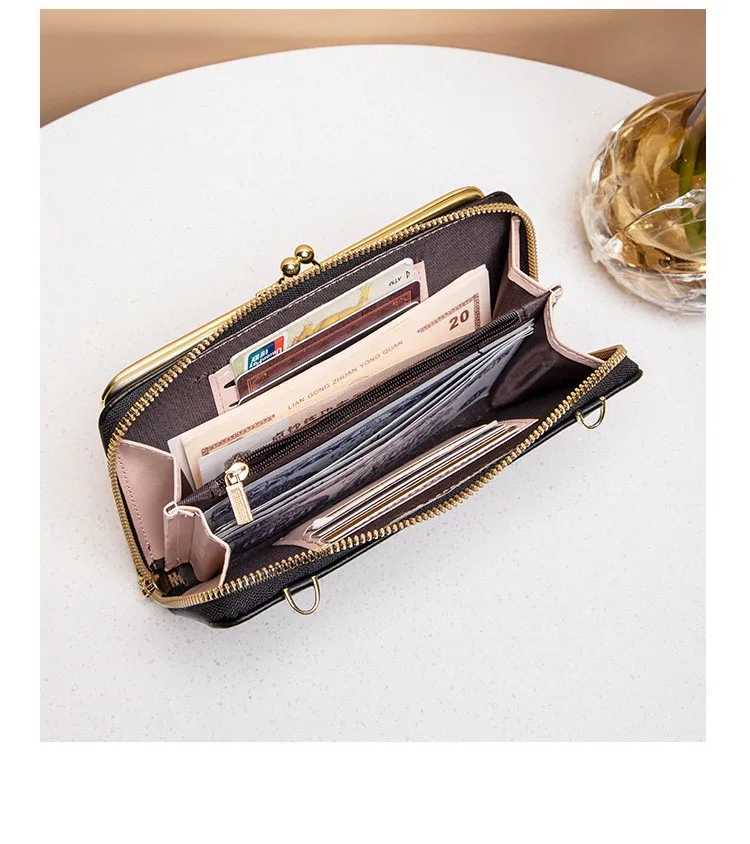 New Arrival Womens bag trend PU leather womens bag beige white black fashionable handbag Bolsas Para Mujeres Sac phone holder T250318