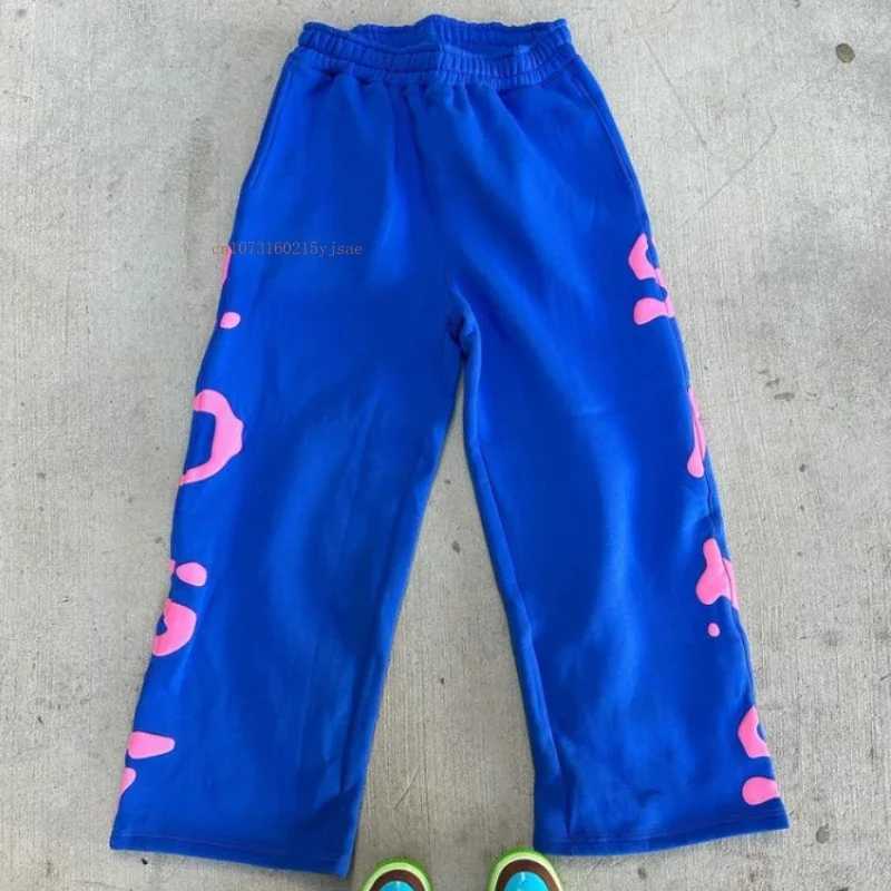 Lost Sins Loose Fashion Couple Straight Pants Men Women Foam Embroidered Sweatpants American Street Style Hipster Casual Pants X250319