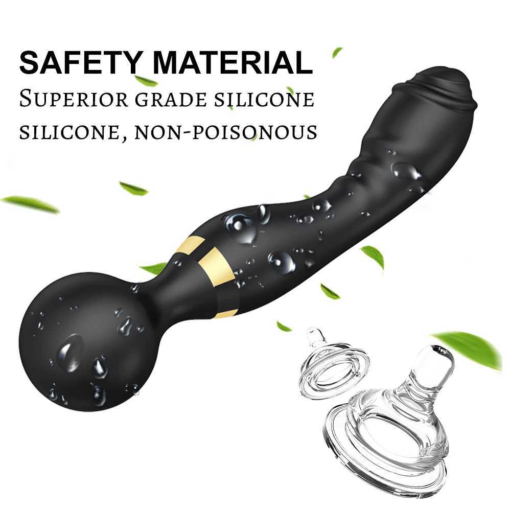28 mode powerful fake penis vibrator Clitoris vaginal AV wand massage machine anal G-spot female massage machine adult sex toy W250319