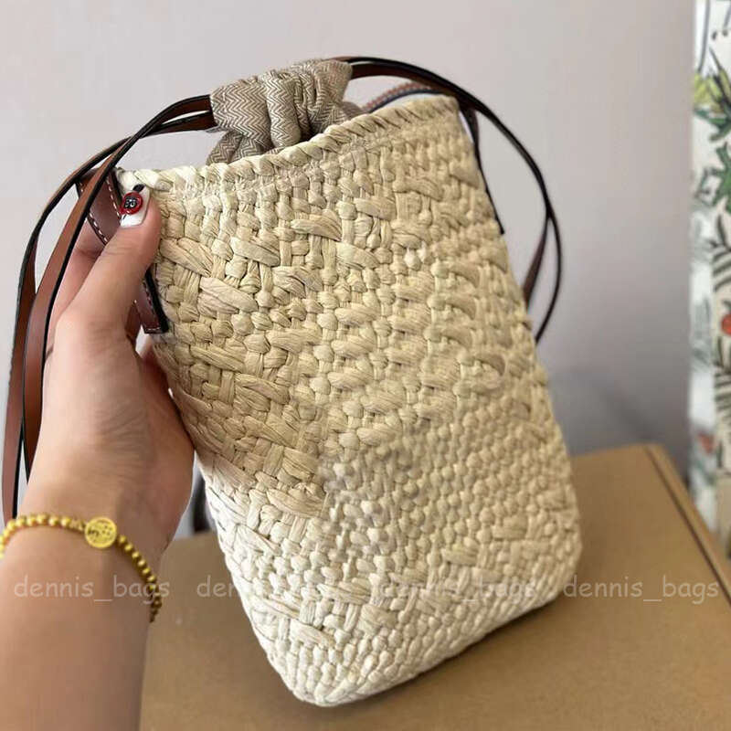 Straw Cellphone Bag Designer Women Crossbody Beach Bags Woven Phone Bag Vacation Fashion Items Ladies Cross Body