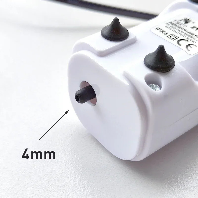 Ultra Silent 3W 220V240V Aquarium Air Pump Fish Tank Mini Compressor 110V Oxygen 250318