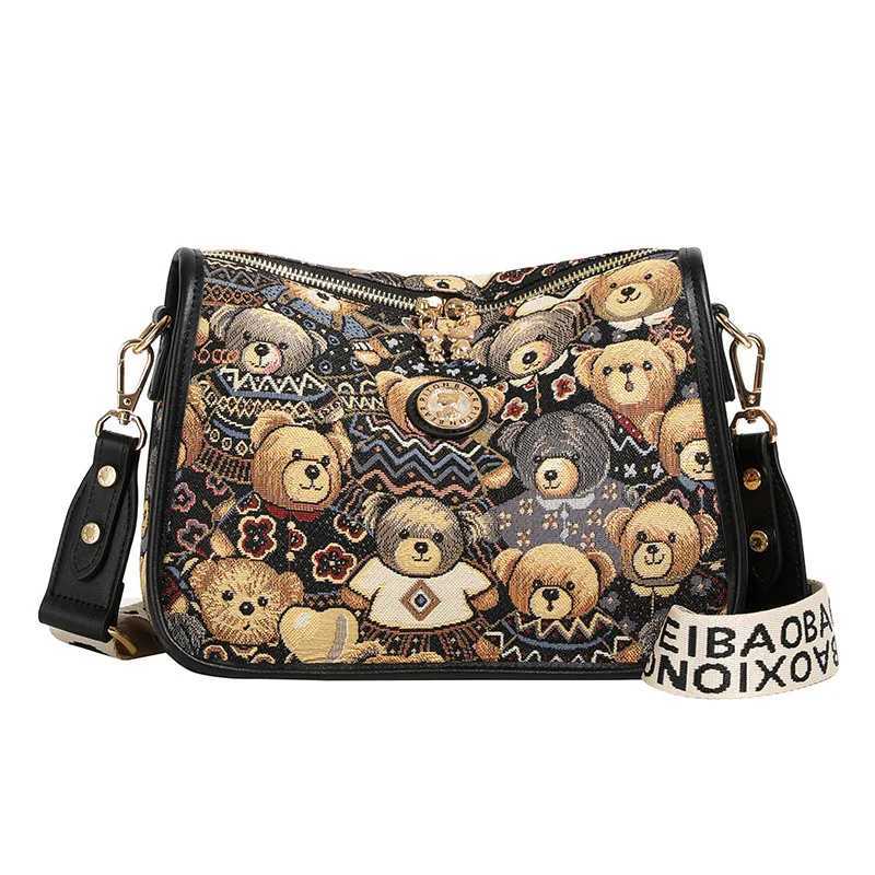 New Arrival North Baby new shoulder cross body bag casual canvas bag large capacity handbag Instagram womens bag T250318
