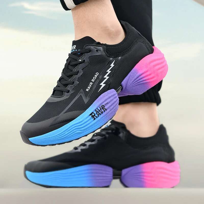 2025 New Carbon Plate Tennis Men's Sports Running Shoes Designer Fashion Leisure Marathon Breathable Lightweight Women's Comfortable Sports 