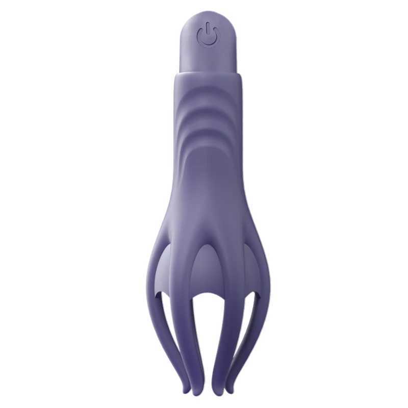 Strong vibration goggles suitable for male masturbation penis G-spot soft fingers long-lasting massage vibrator sex toys W250319