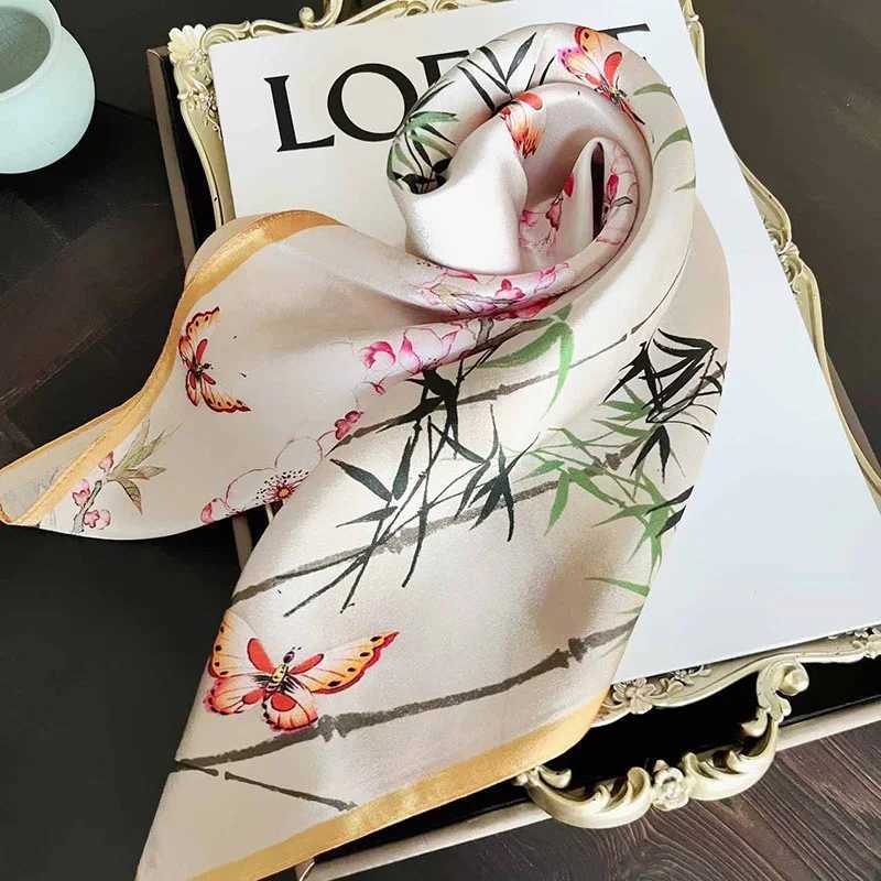70 Silk Scarf 100% Mberry Silk Scarf Warm Collar Best Gift X250319