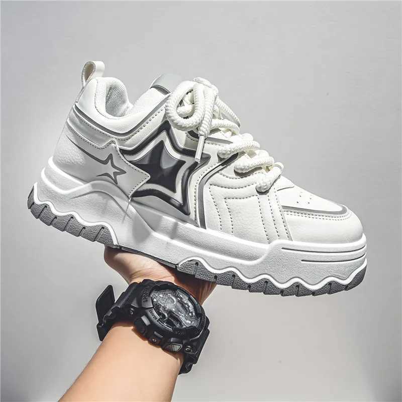 2024 New Hot selling Trend Student Casual Board Shoes Mens Classic Thick Sole Breathable Outdoor Running Sports Shoes Z250319