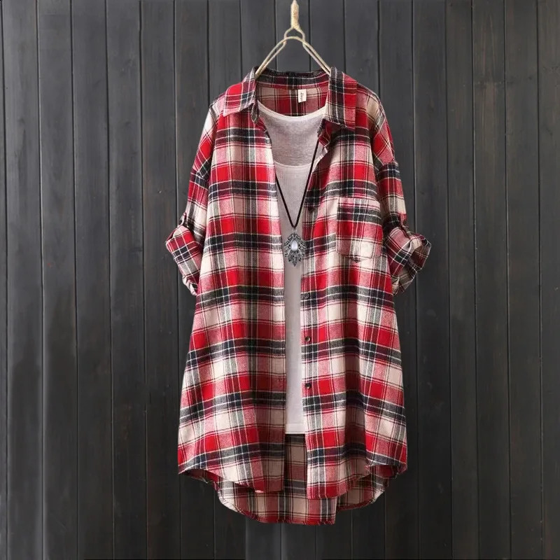 Sun Protection Japanese retro clothing cardigan womens elegant top mid length style jacket summer shirt 250319